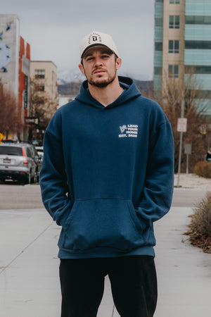 The Mission Hoodie | Navy Blue